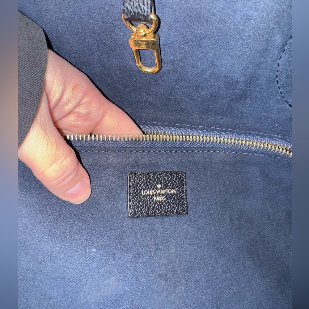 Louis Vuitton Monogram Black Tote Bag - Picture 5 of 6